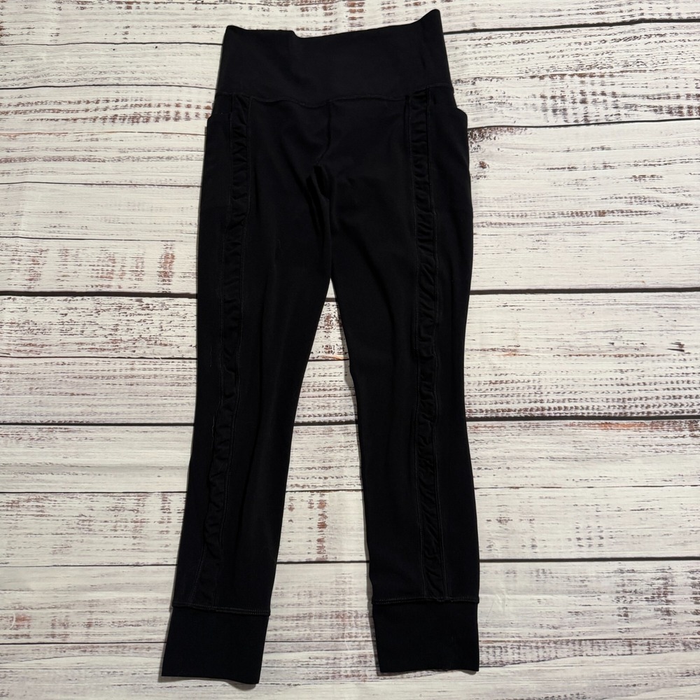 Athleta Athletic Black‎ Capri Leggings Women's Size XS